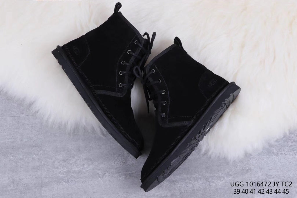 6472 M Harkley Black Shoes