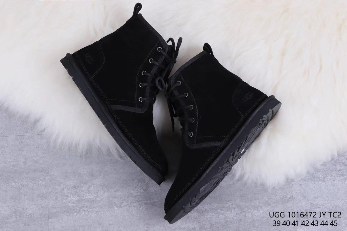 6472 M Harkley Black Shoes
