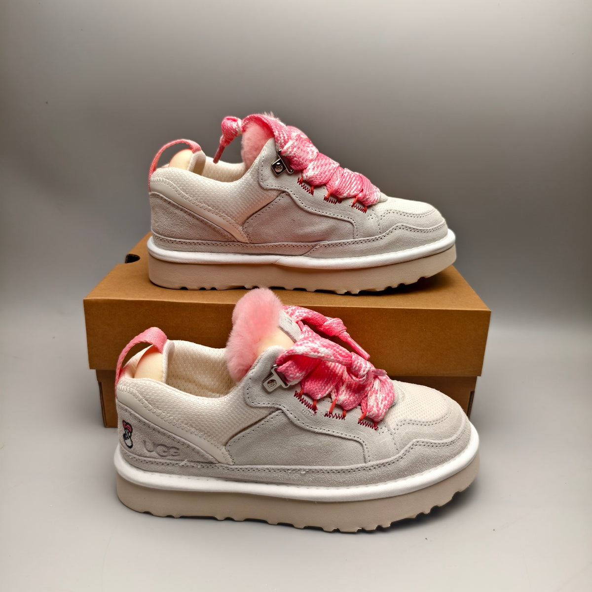 4032 / 2170 Unisex White Mesh Casual Sneakers