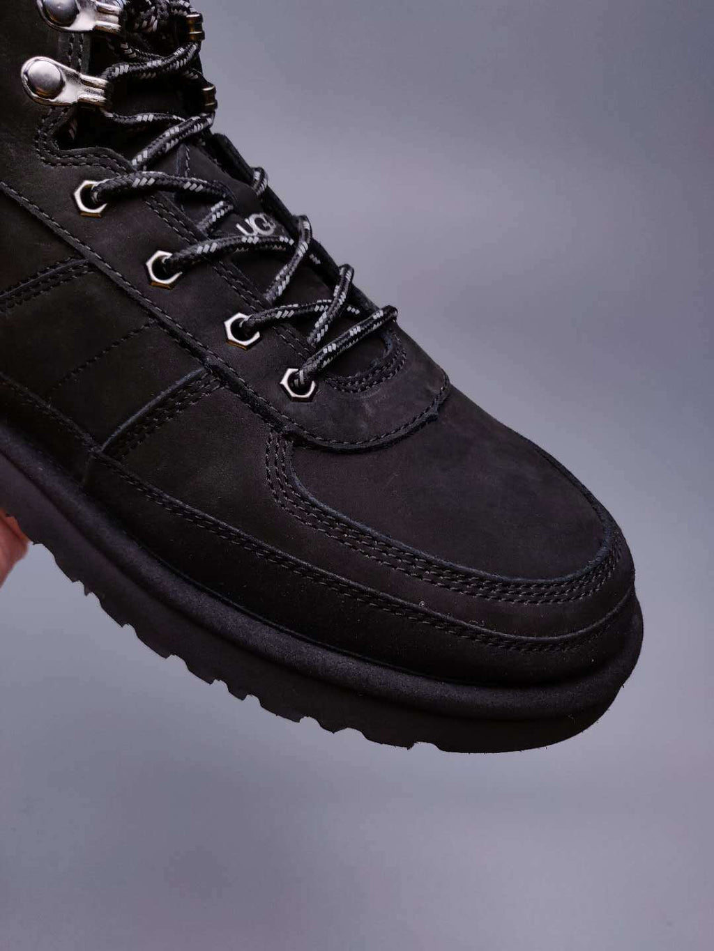 2991 Men's Black Lace-Up Casual Shoes