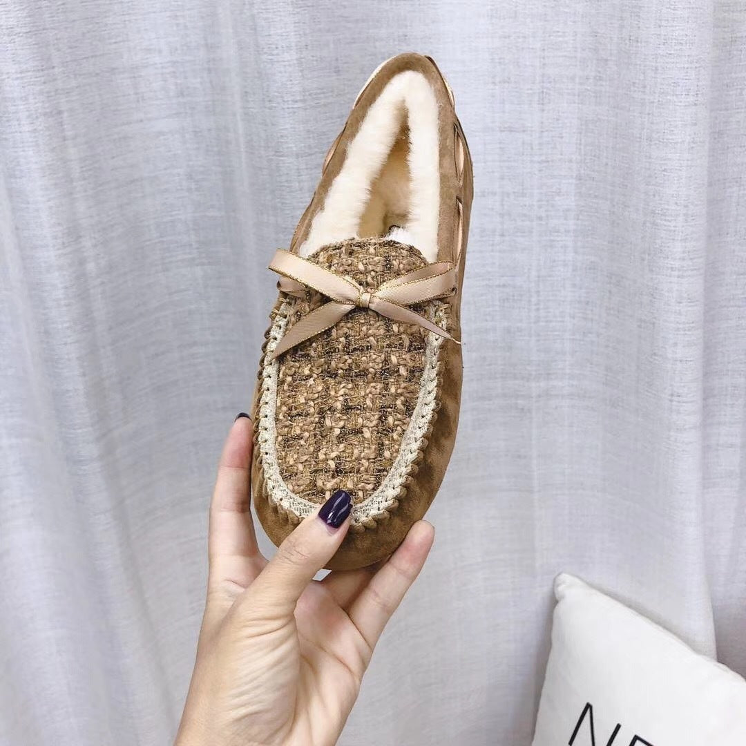 5623 Chestnut Chic Moccasin-Style Loafers