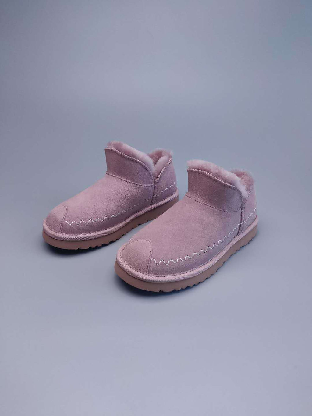 Muted Pink Ankle Boots – 0888
