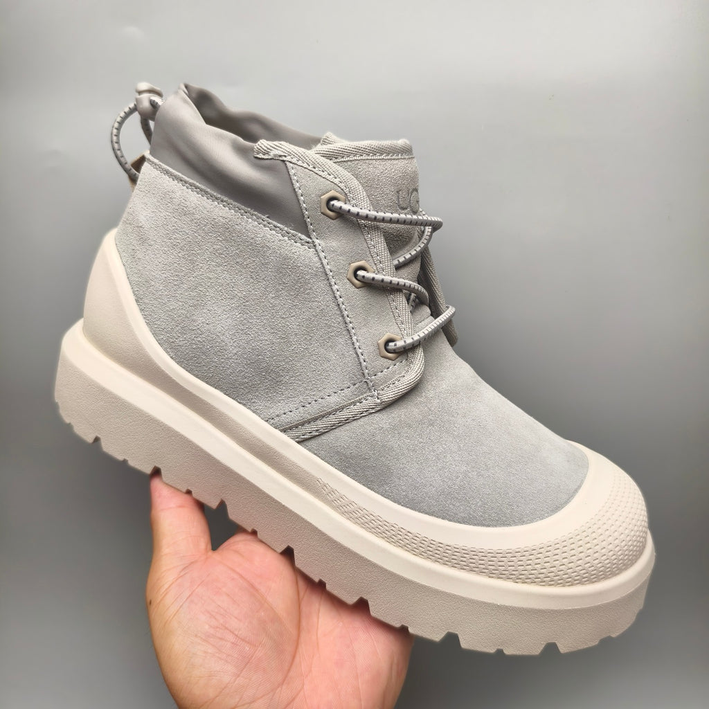 3991 Light Gray High-Top Casual Shoes