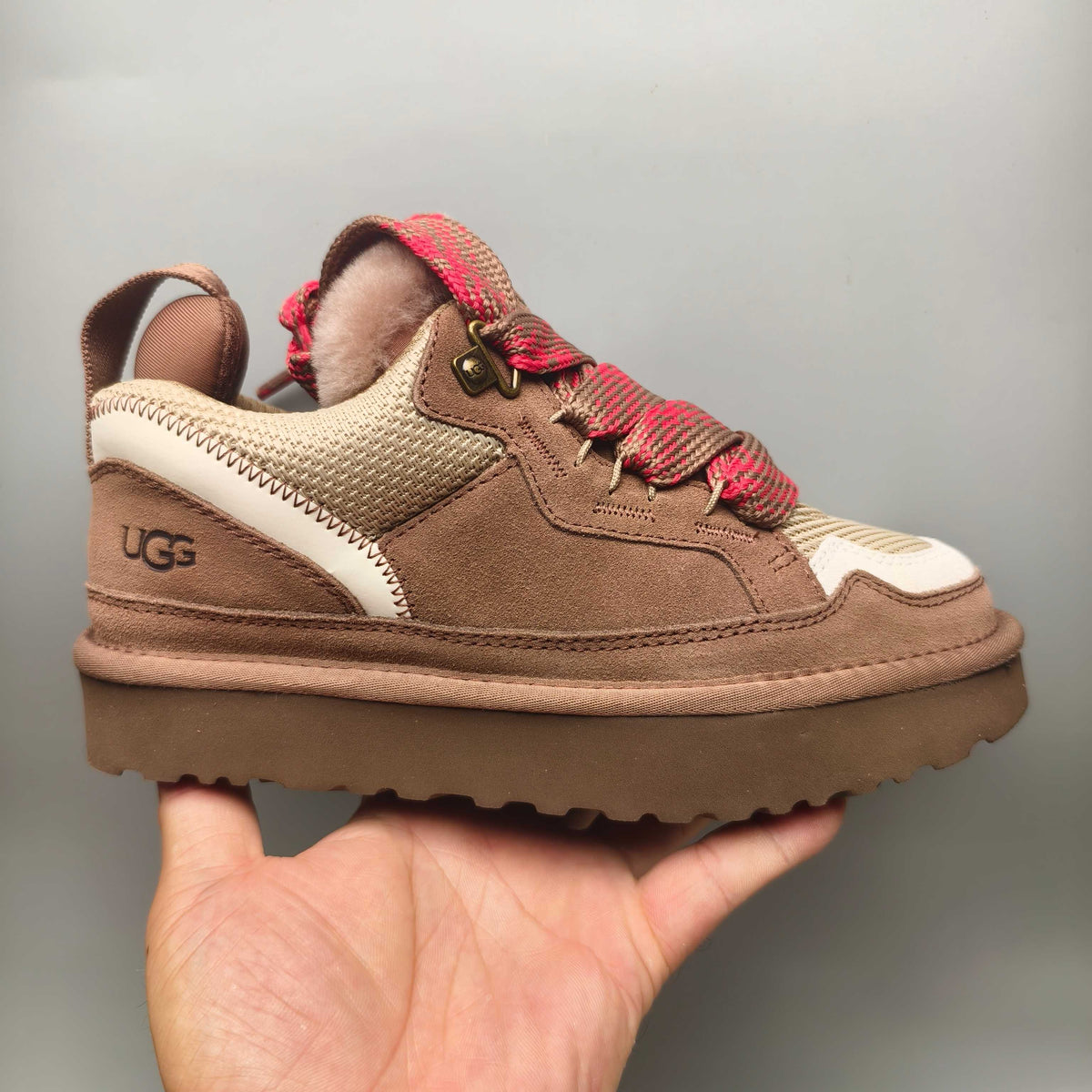 4032 Unisex Antelope Brown Mesh Casual Sneakers
