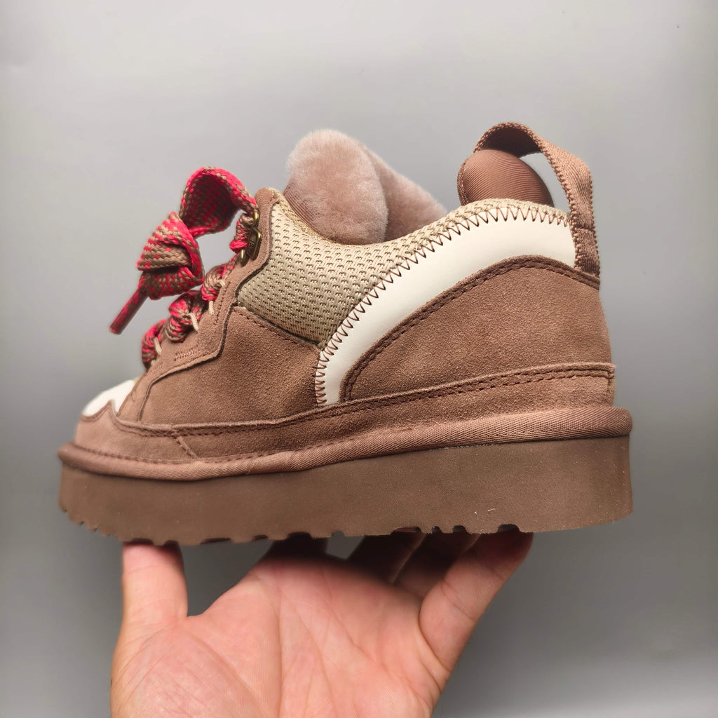 4032 Unisex Antelope Brown Mesh Casual Sneakers