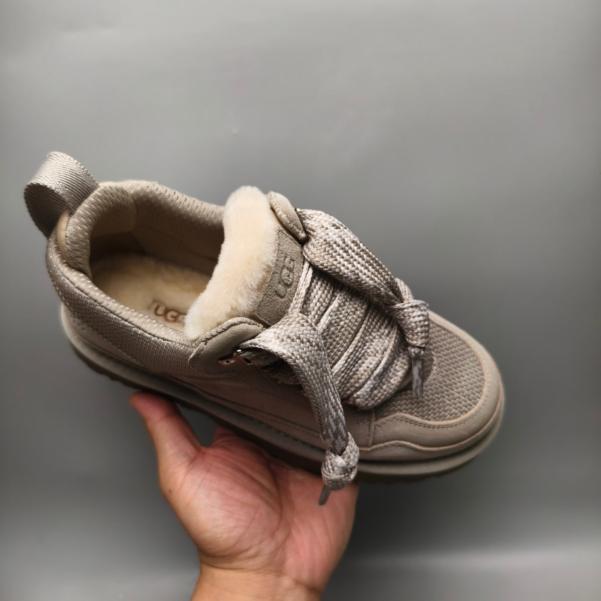4032 Unisex Gray Mesh Casual Sneakers