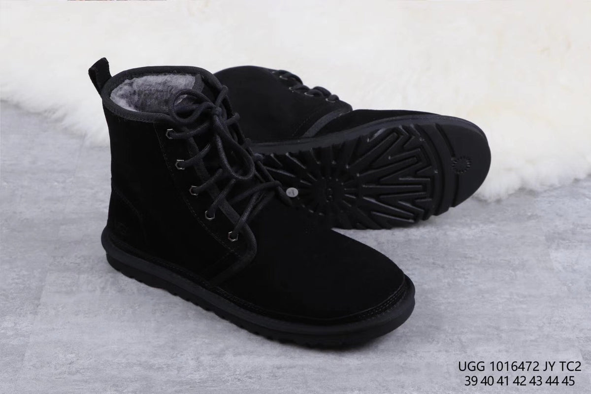 6472 M Harkley Black Shoes