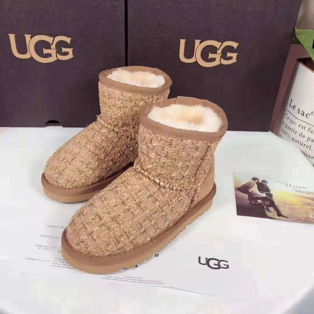 5854 Kids' Chic Chestnut Snow Boots