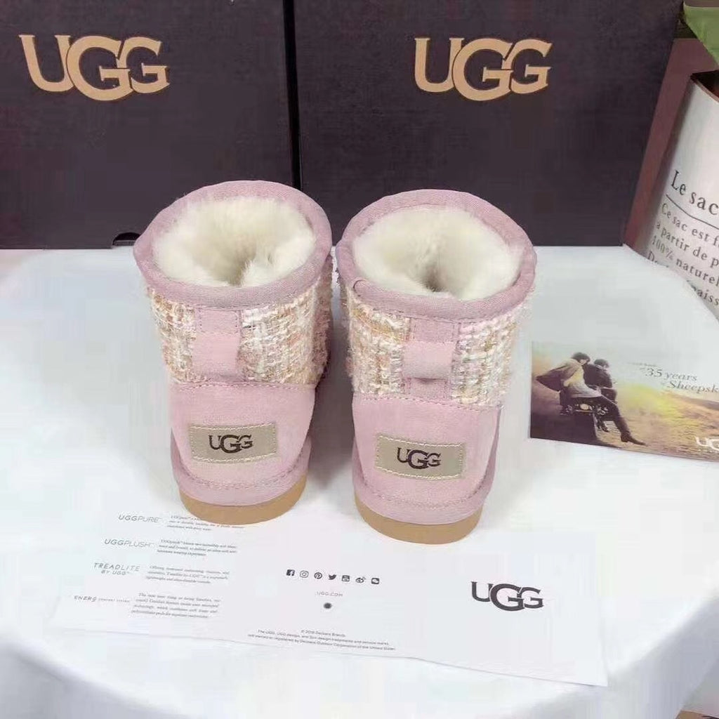 5854 Kids' Chic Pink Snow Boots