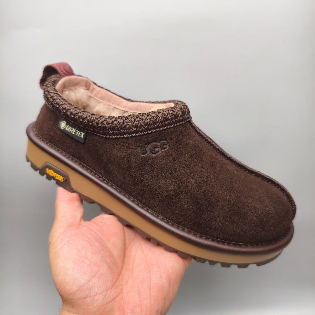 1304 Chocolate Brown Folk-Inspired Unisex Casual Shoes