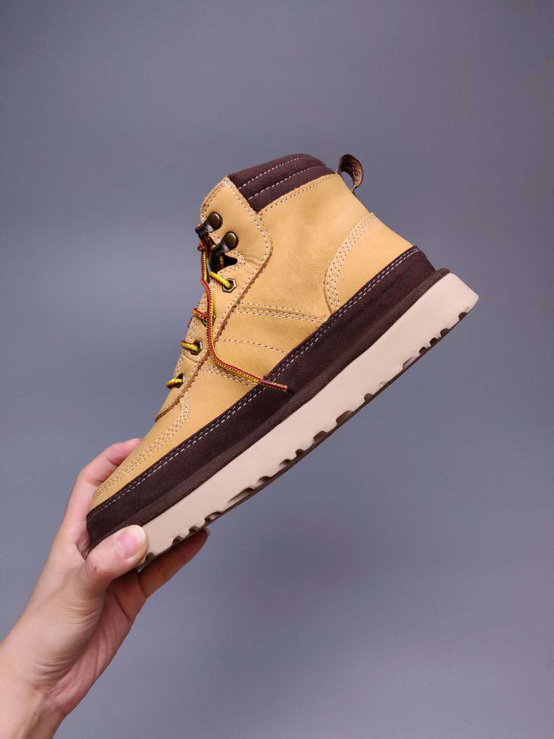 2991 Men's Chestnut Lace-Up Casual Shoes