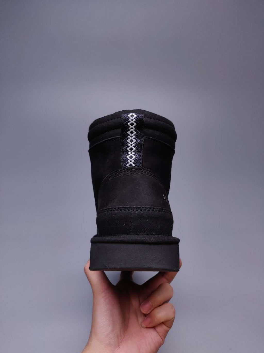 2991 Men's Black Lace-Up Casual Shoes