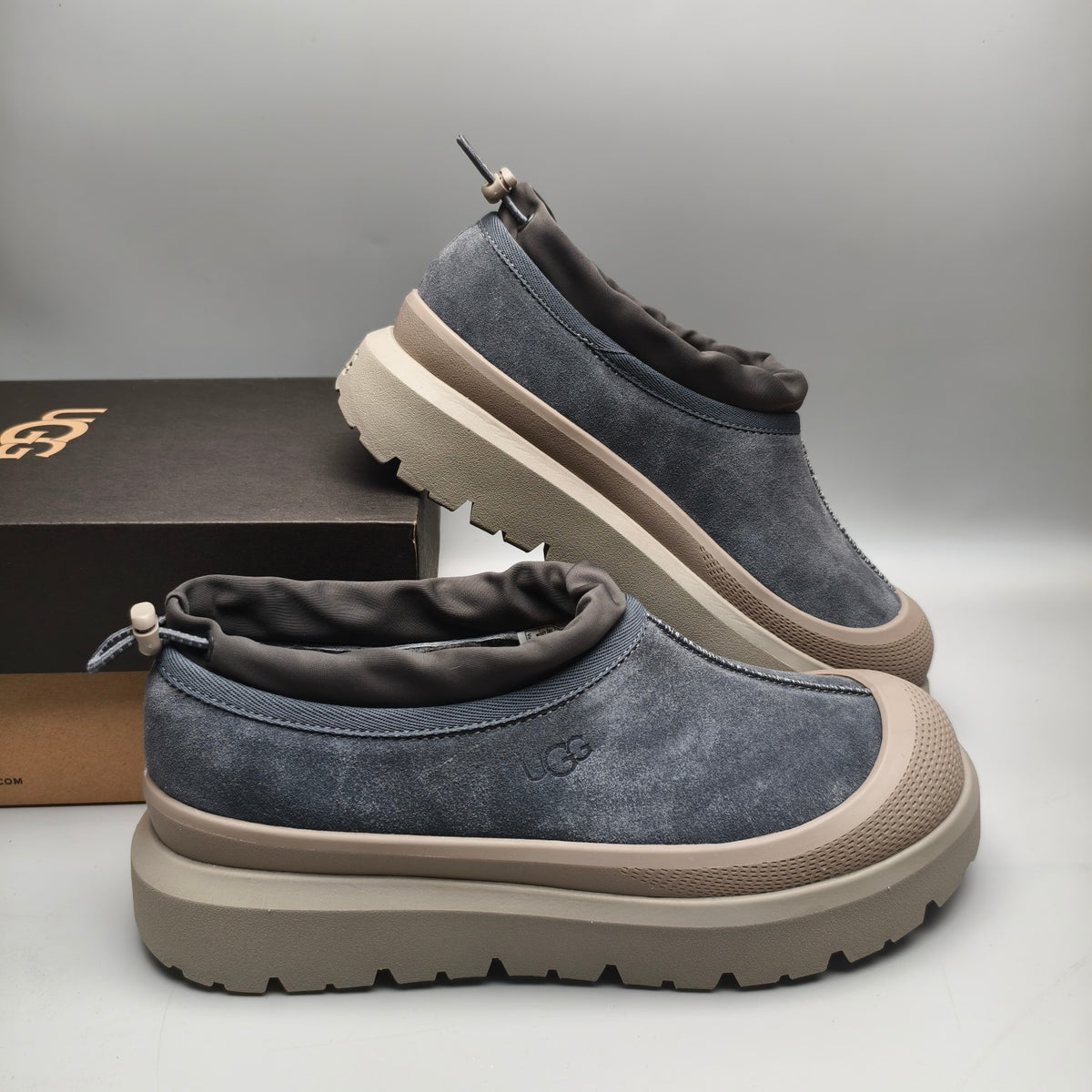4096 Dark Gray Slip-On Casual Shoes