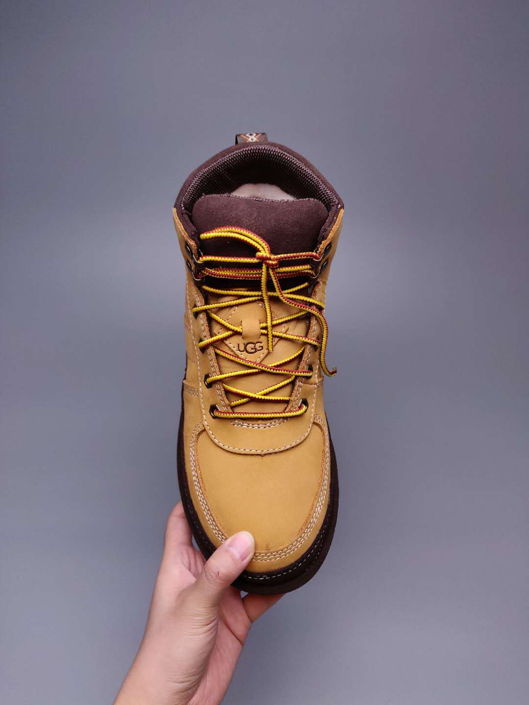 2991 Men's Chestnut Lace-Up Casual Shoes