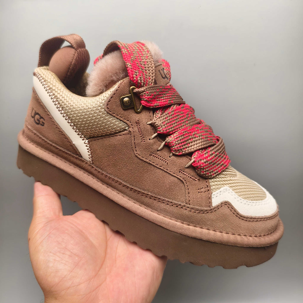 4032 Unisex Antelope Brown Mesh Casual Sneakers