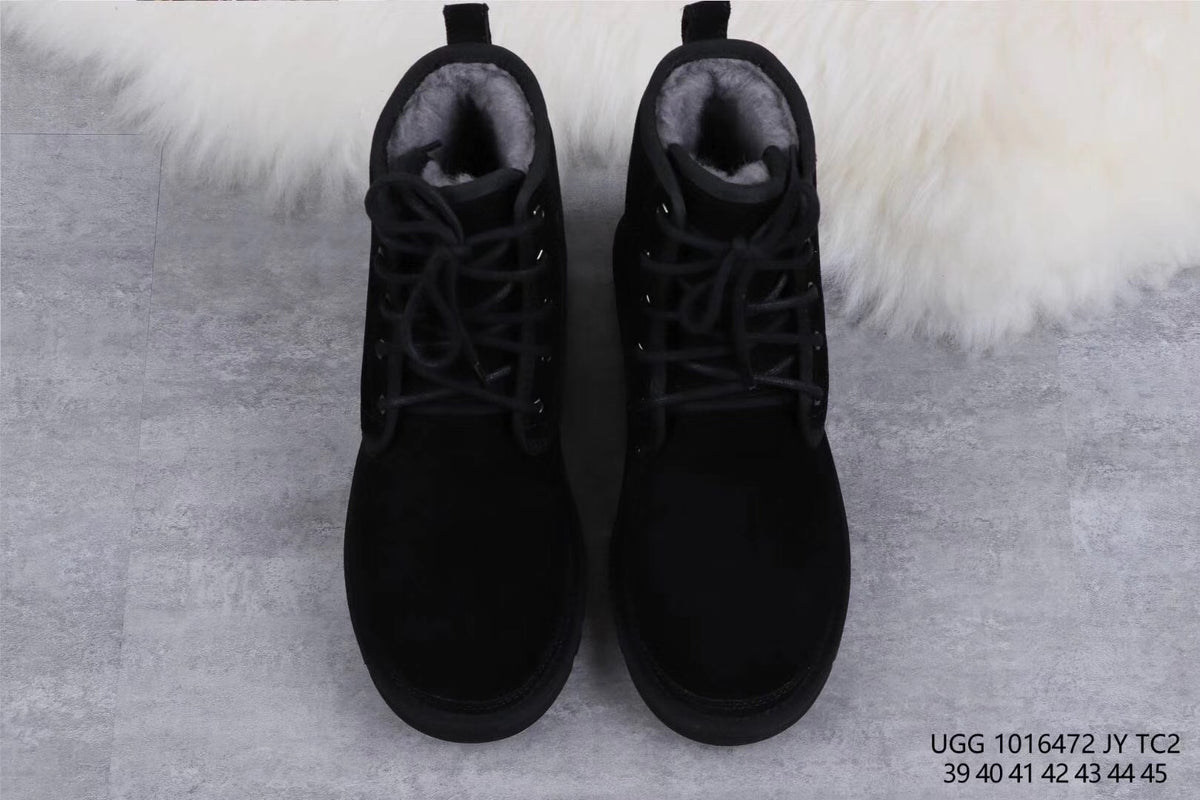 6472 M Harkley Black Shoes