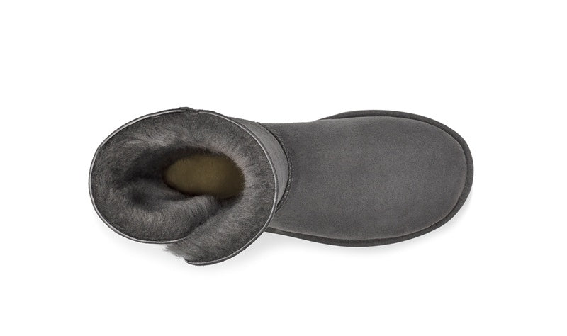 2480 Gray Side-Zip Mid-Calf Boots