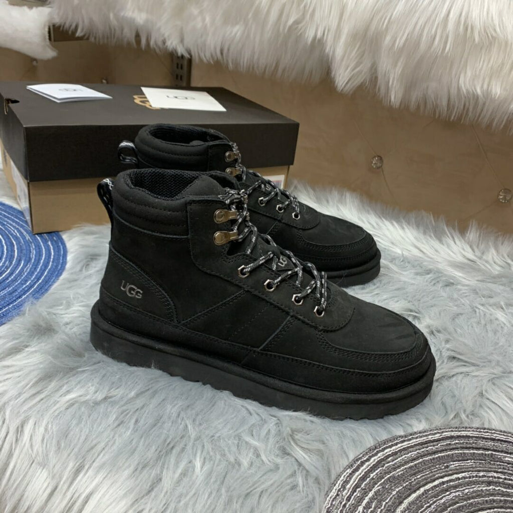 2991 Men's Black Lace-Up Casual Shoes