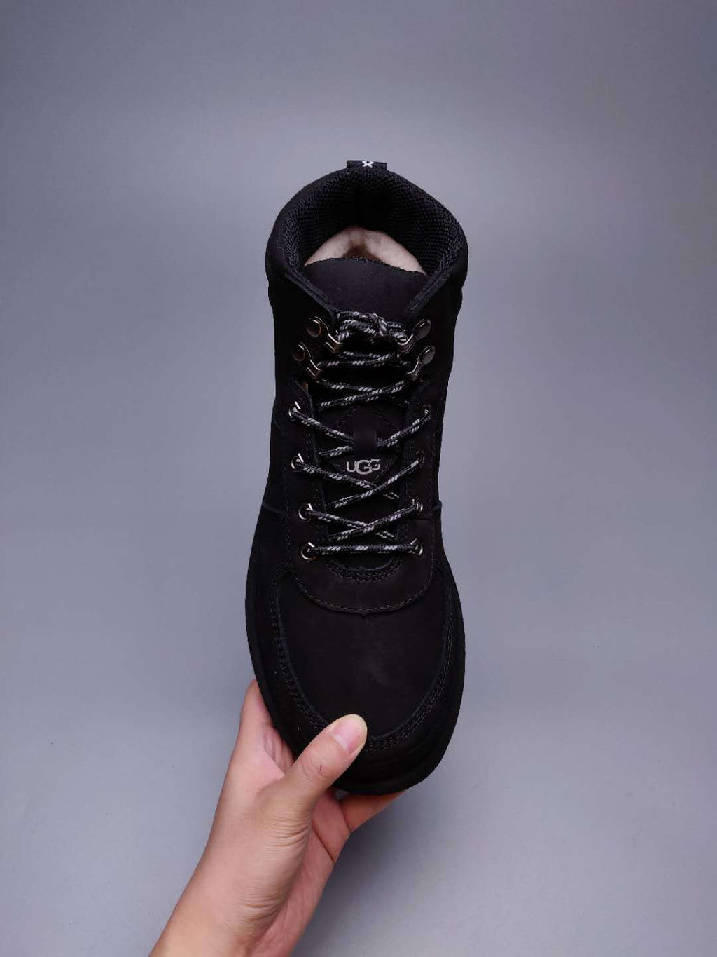 2991 Men's Black Lace-Up Casual Shoes