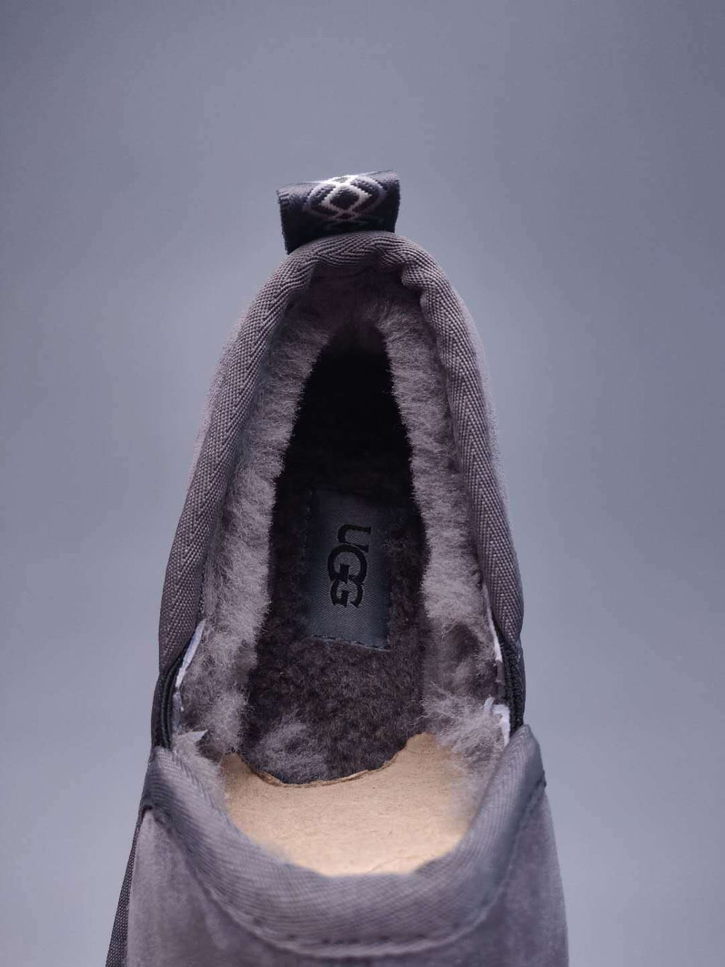 3455 Men's Gray Low-Top Slip-On Shoes