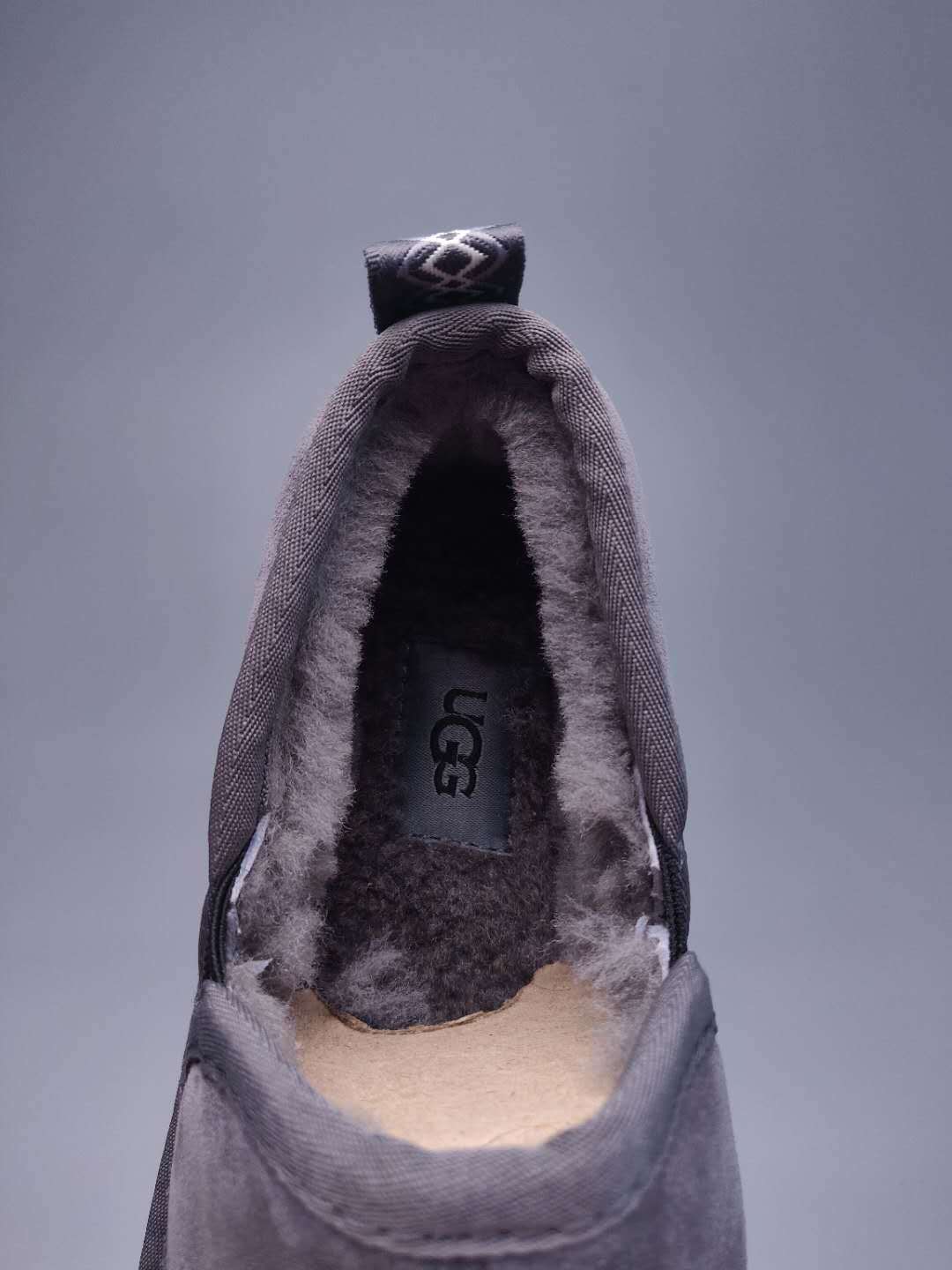 3455 Men's Gray Low-Top Slip-On Shoes