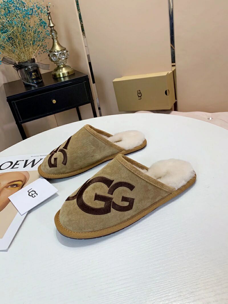 2593 Big G Chestnut Indoor Slippers