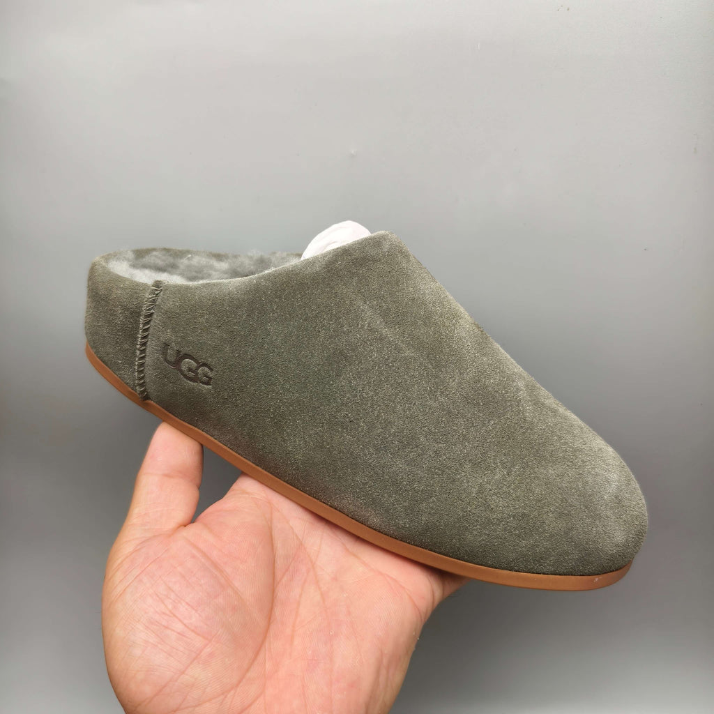 1390 Green Slip-On Casual House Shoes