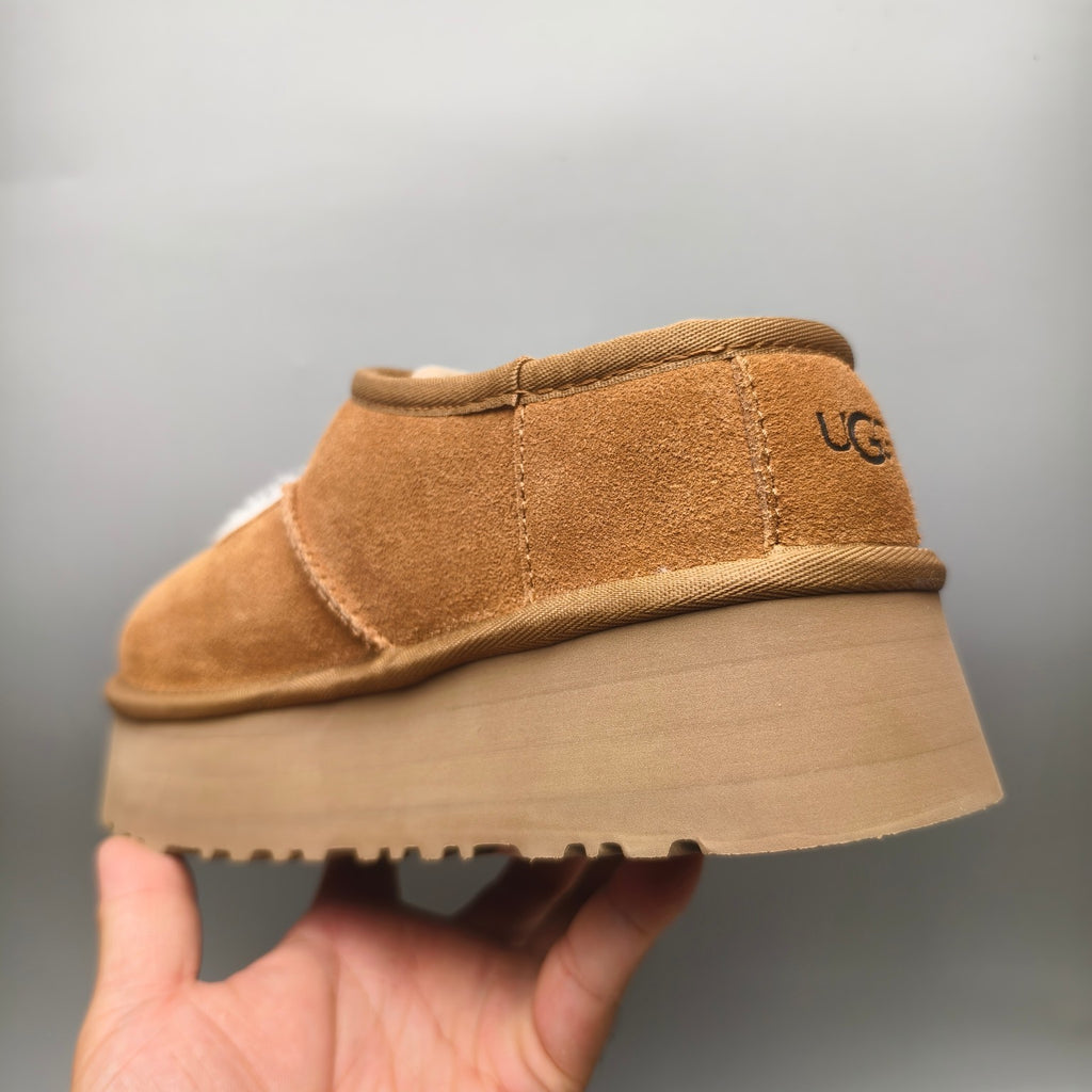 7612 Chestnut Platform Mary Jane Shoes