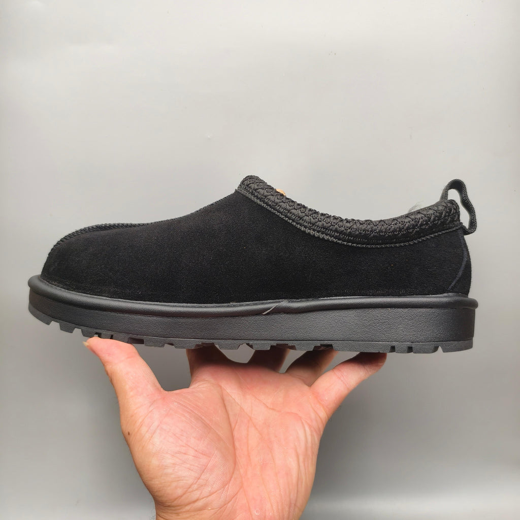 Black Folk-Inspired Unisex Casual Shoes – 1304