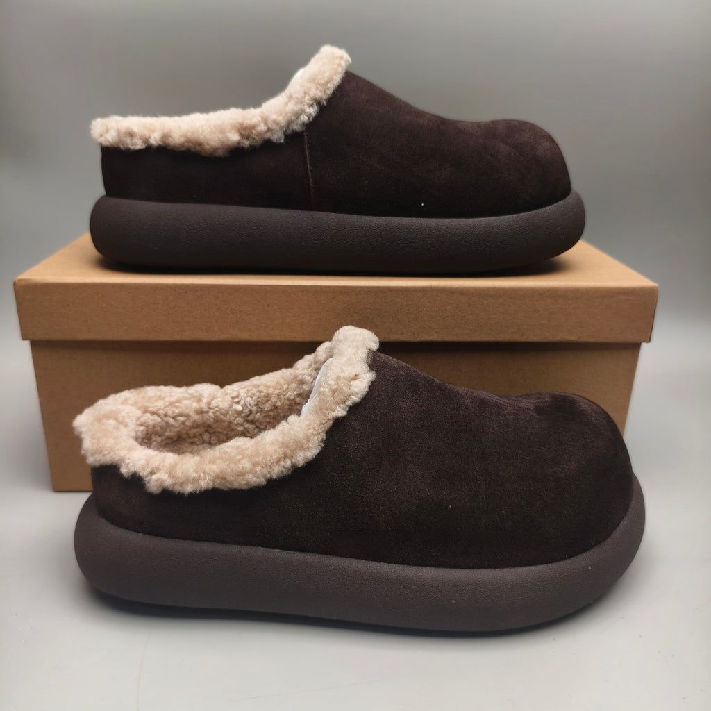 6088 Chocolate Slip-On Casual Shoes