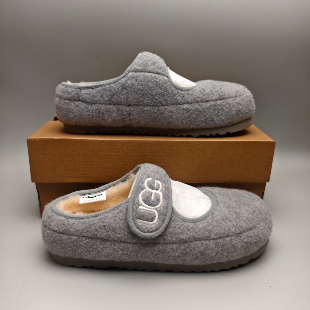 5097 Gray Ultra-Lightweight Mary Jane Casual Shoes