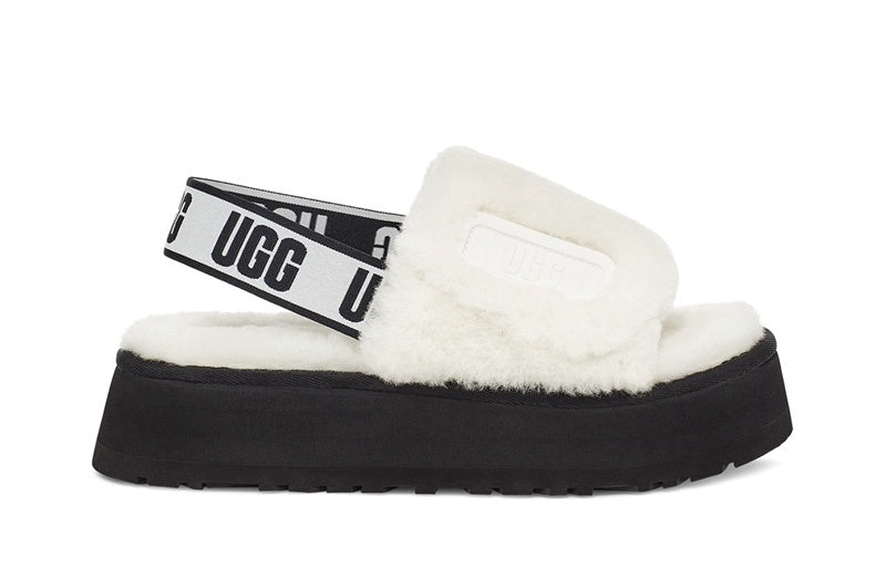 2258 Disco White Casual Sandals