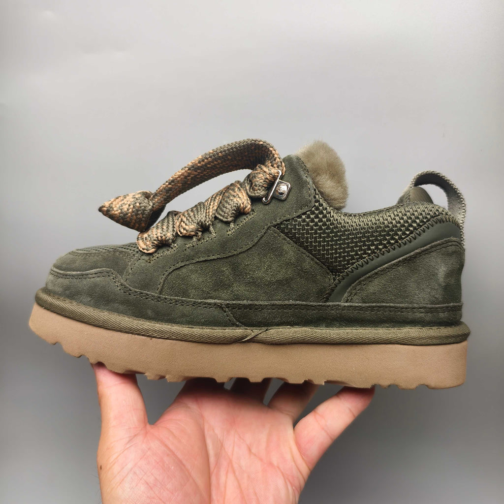 4032 Unisex Green Mesh Casual Sneakers