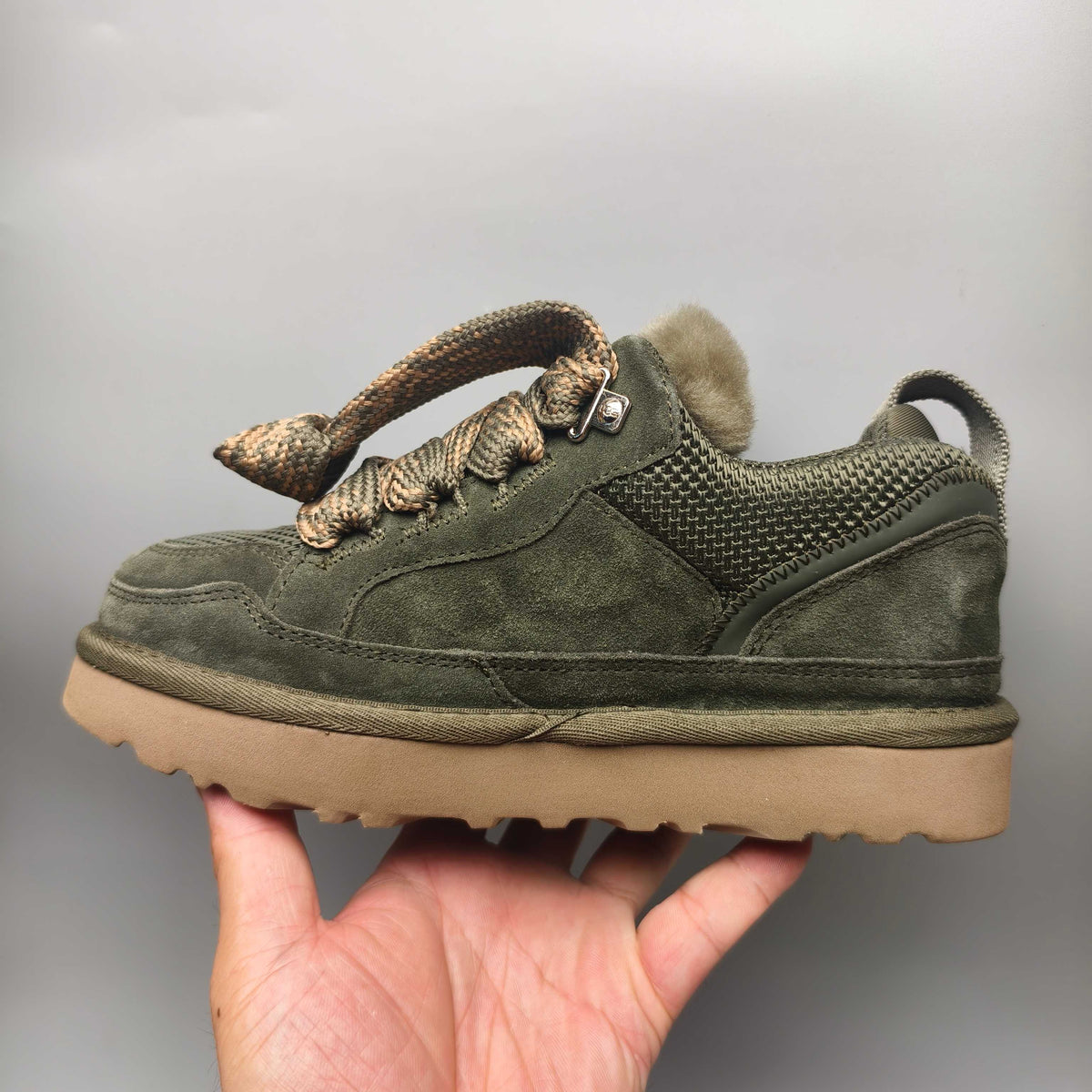 4032 Unisex Green Mesh Casual Sneakers