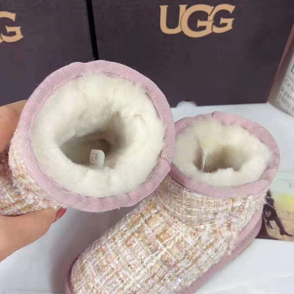 5854 Kids' Chic Pink Snow Boots