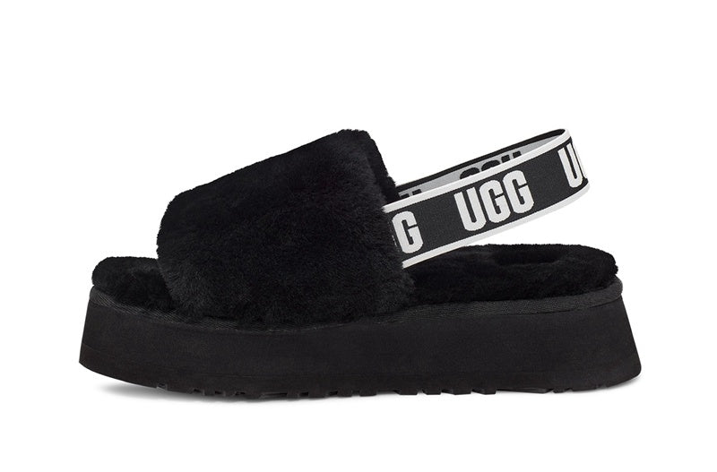 2258 Disco Black Casual Sandals