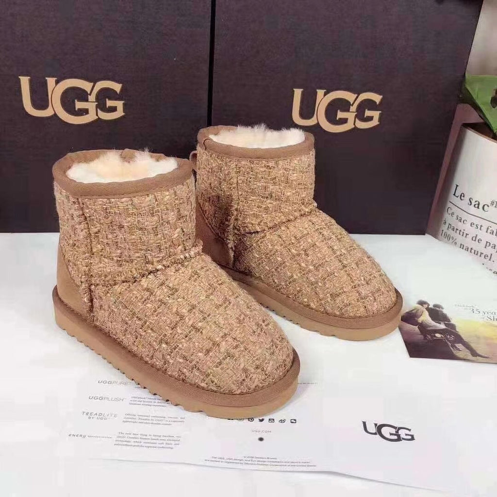 5854 Kids' Chic Chestnut Snow Boots