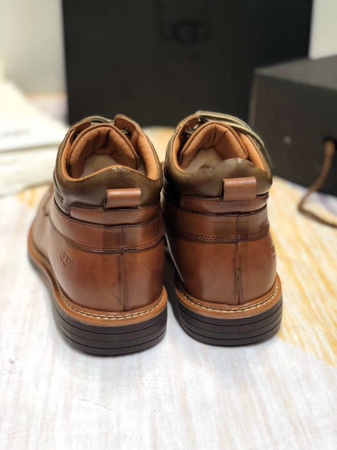 Classic Brown Leather Shoes – 0726-1