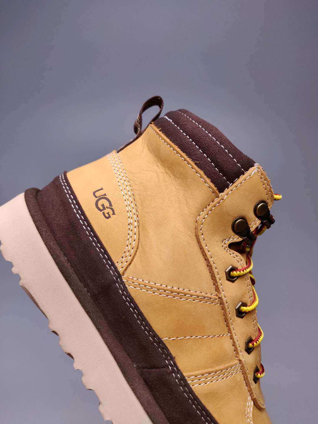 2991 Men's Chestnut Lace-Up Casual Shoes