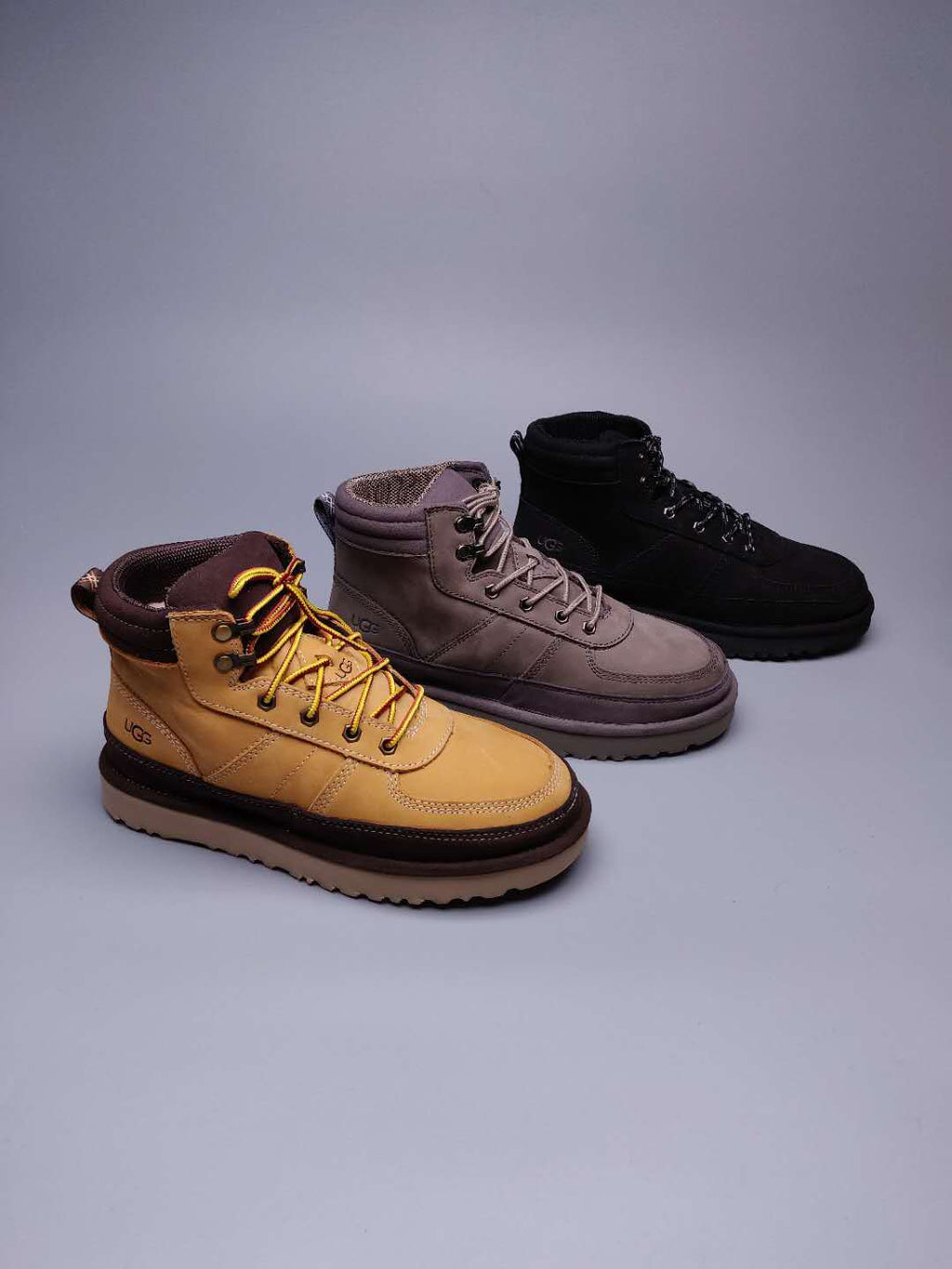 2991 Men's Chestnut Lace-Up Casual Shoes