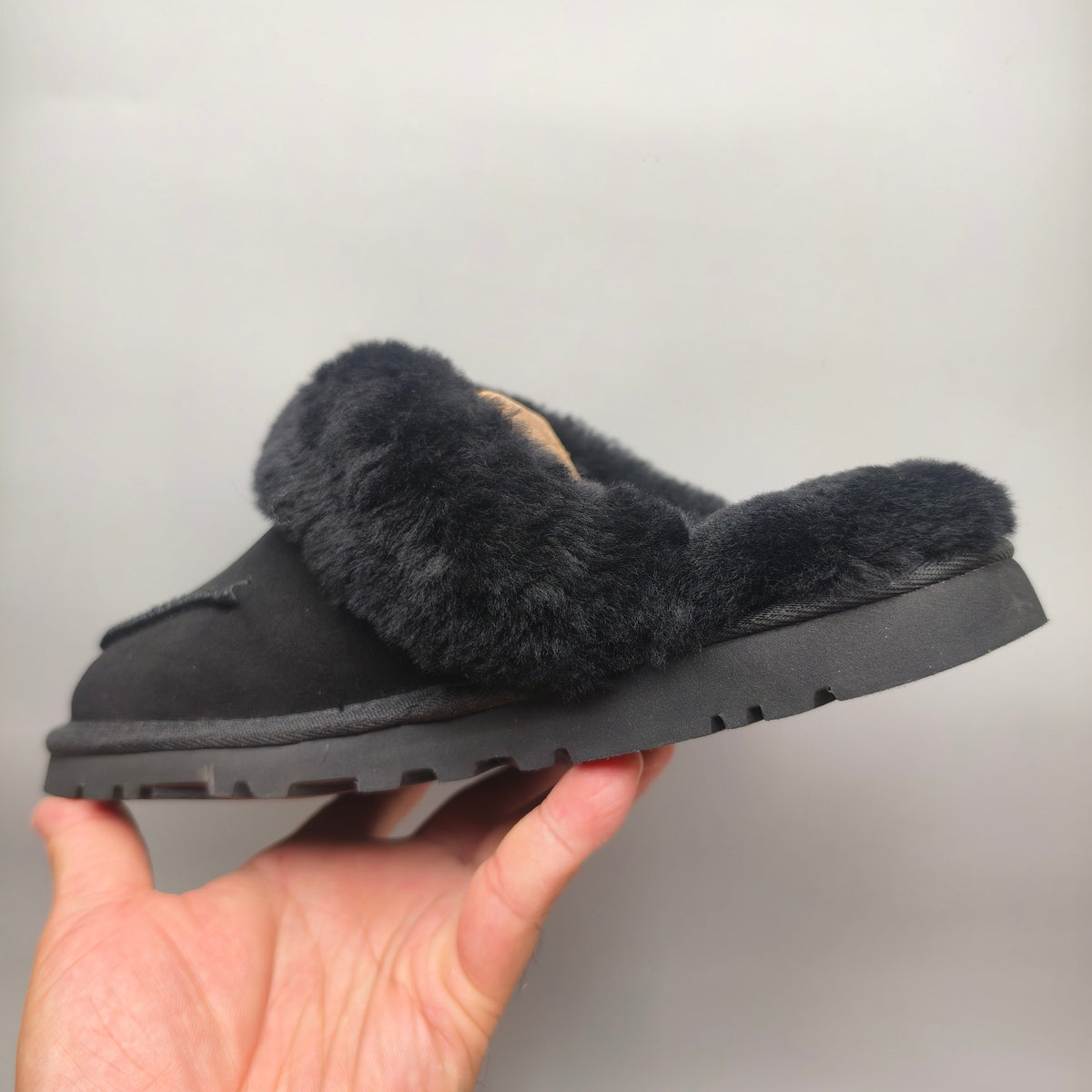 4571 Black Casual House Slippers
