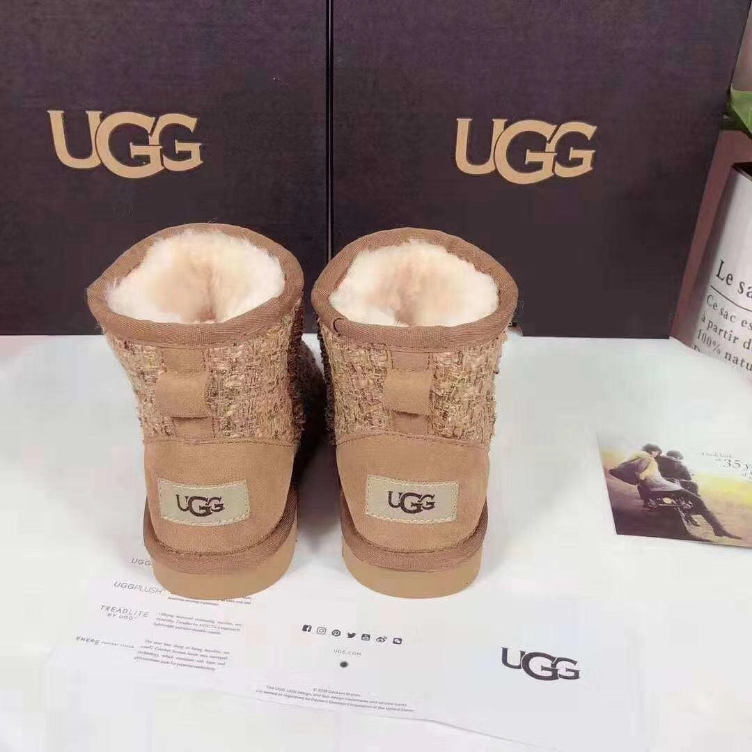 5854 Kids' Chic Chestnut Snow Boots