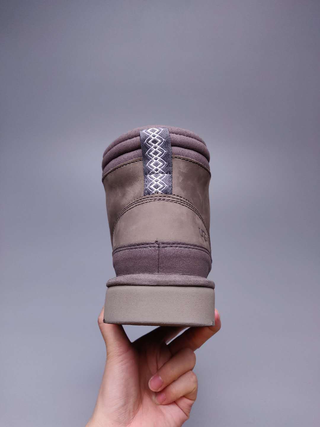 2991 Men's Gray Lace-Up Casual Shoes