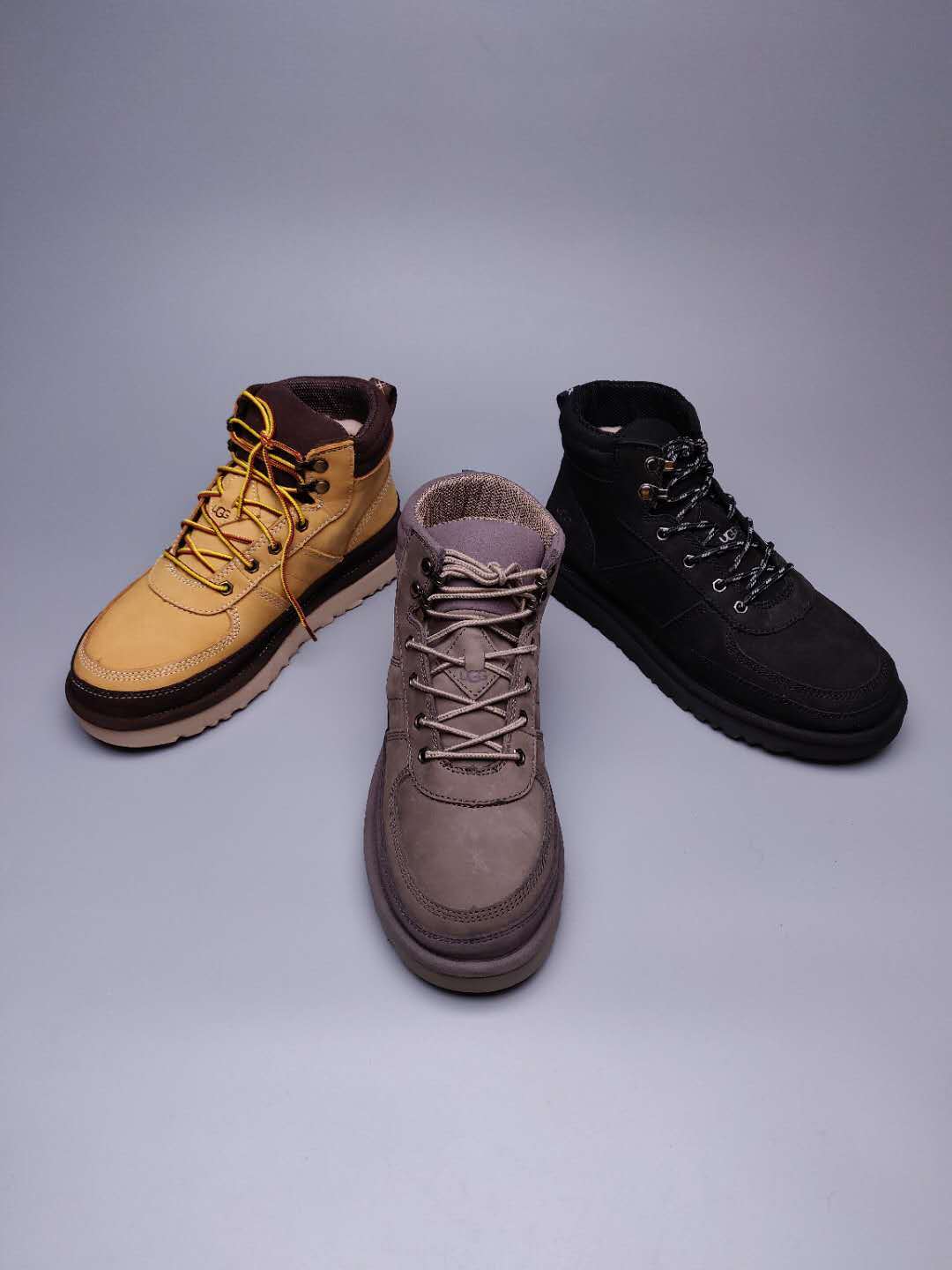 2991 Men's Chestnut Lace-Up Casual Shoes