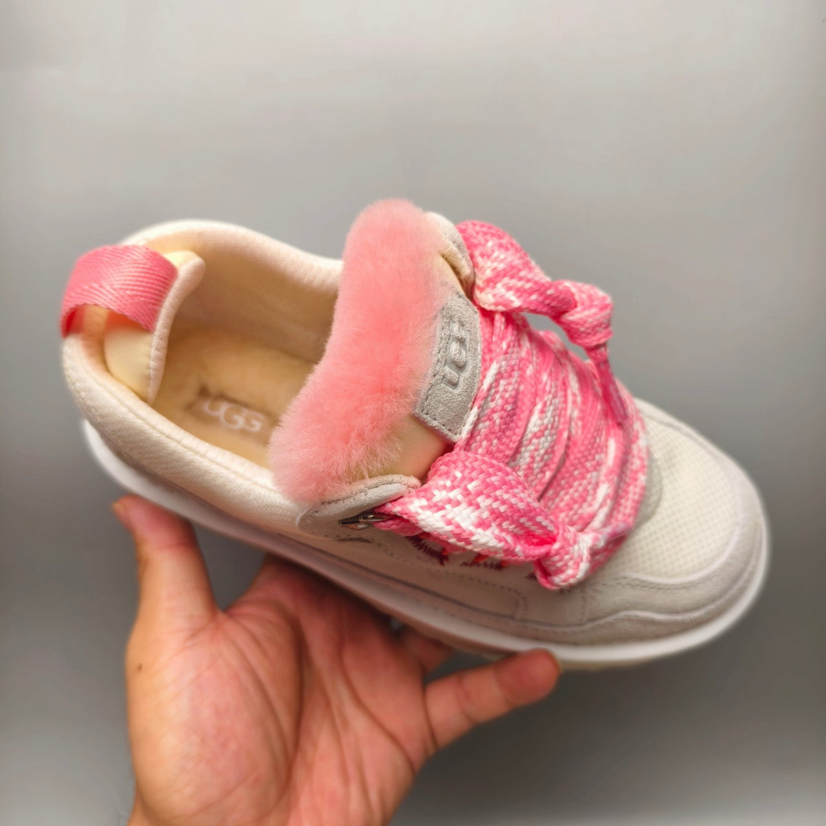 4032 / 2170 Unisex White Mesh Casual Sneakers