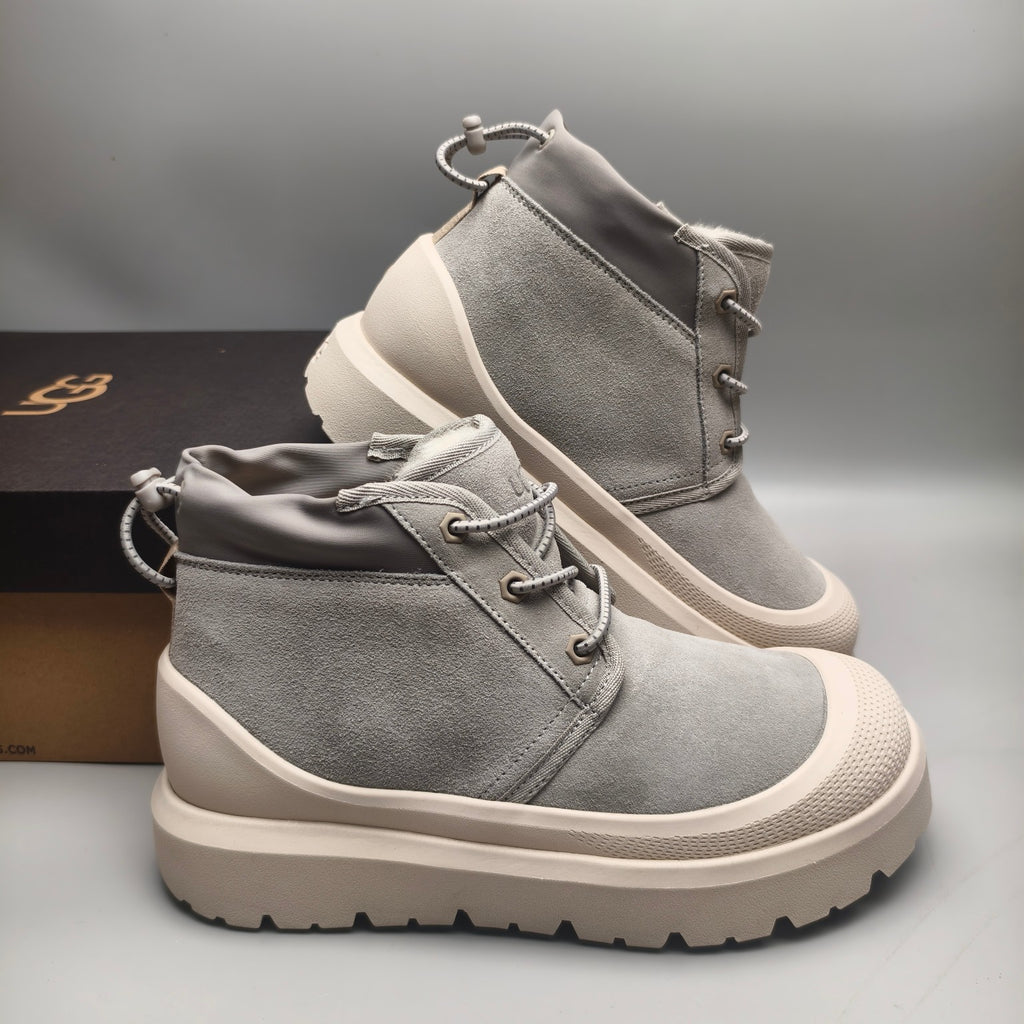 3991 Light Gray High-Top Casual Shoes