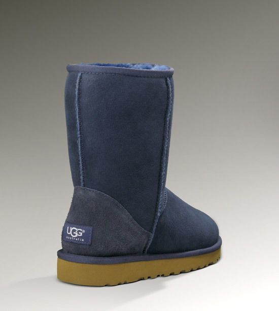 6223 Navy Blue Stain-Resistant Classic Boots