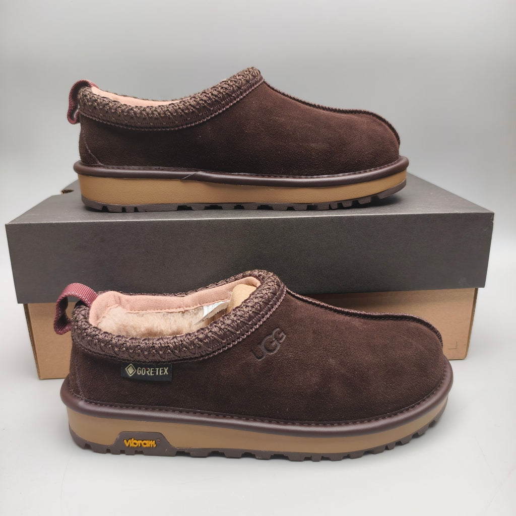 1304 Chocolate Brown Folk-Inspired Unisex Casual Shoes