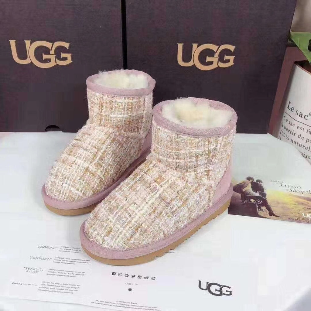 5854 Kids' Chic Pink Snow Boots