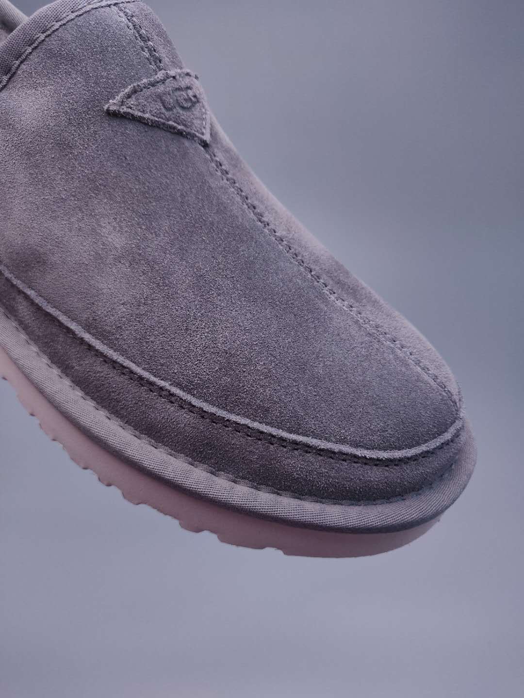 3455 Men's Gray Low-Top Slip-On Shoes